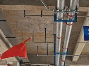 达日管廊支架的安装方法